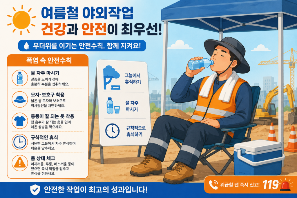 야외작업