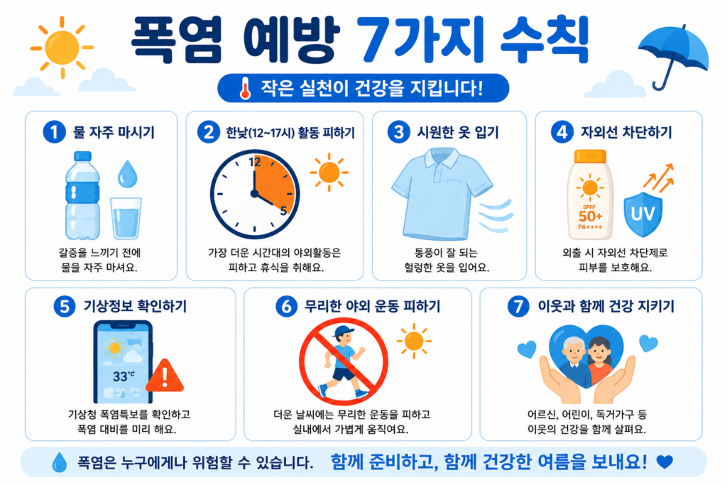 폭염예방