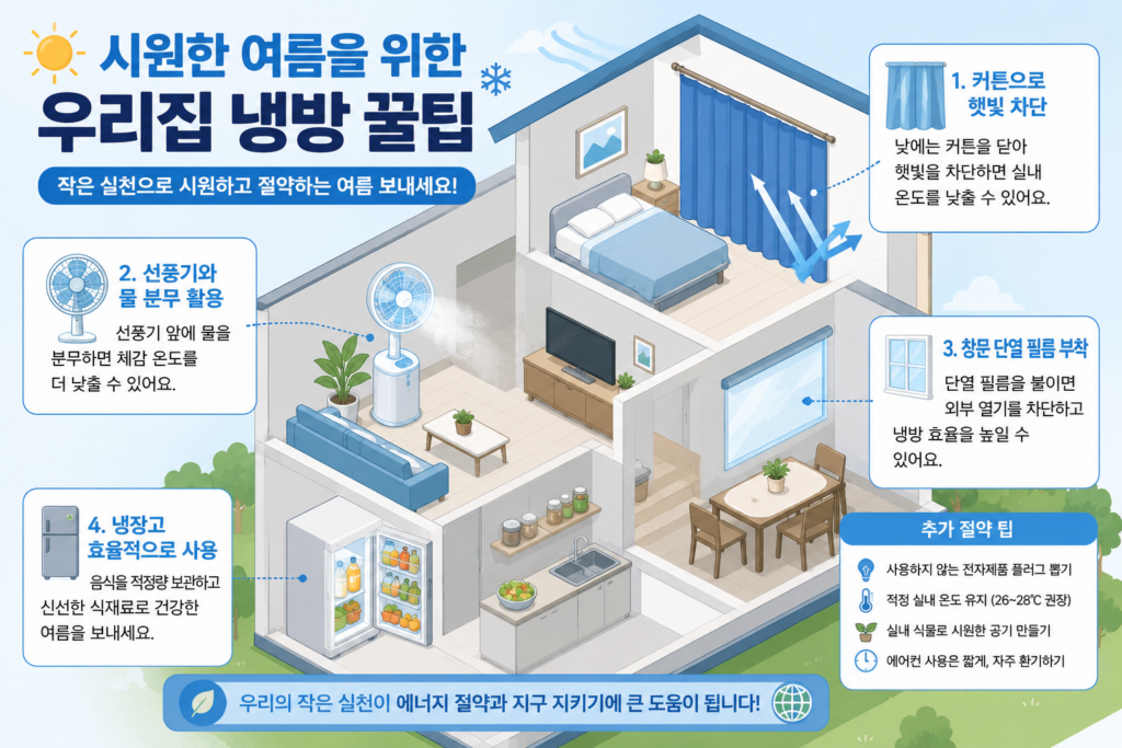 냉방꿀팁