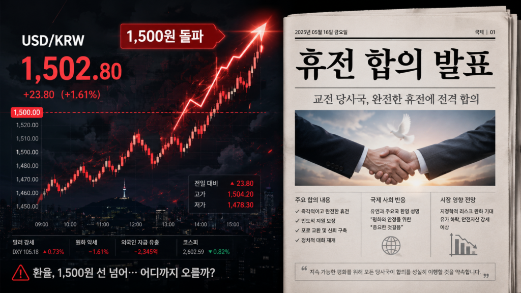 환율 급상승